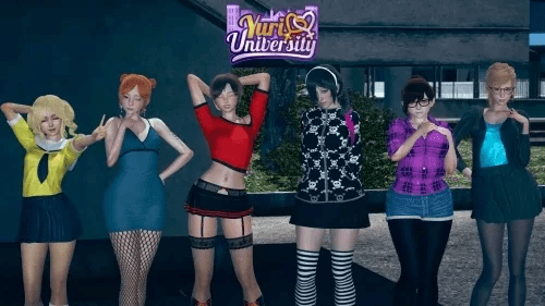【PC+安卓/日系SLG/后宫/动态】 由里大学 Yuri University v0.69 AI汉化【7.6G】-小白的ACG游戏库
