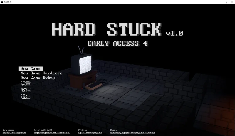 【地牢RPG/3D/动态】 牢牢卡住 Hard Stuck v1.0 EA4 AI汉化【398M】-小白的ACG游戏库
