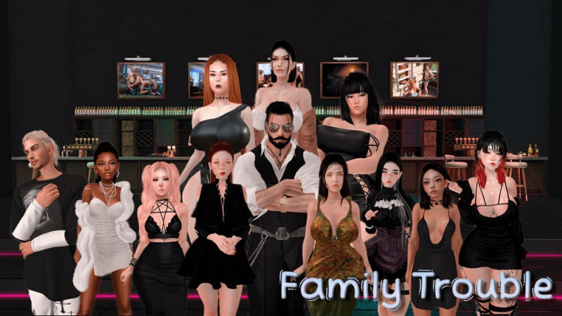 家庭烦恼 Family Trouble V0.9.88 汉化动态步兵【11.6G】-小白的ACG游戏库