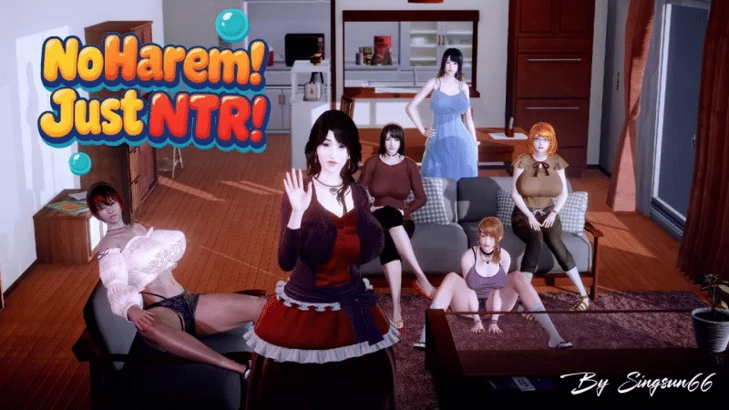 没有后宫只有NTR No Harem Just NTR Ep.4 汉化版 【8.0G】-小白的ACG游戏库